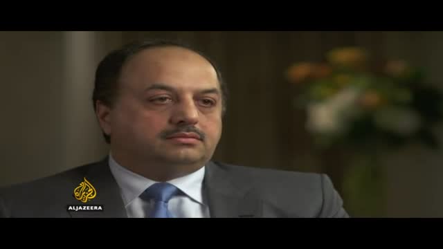 [AlJazeera - Qatar FM interview]Qustion2 Qatar wants Democracy in Syria but dont have in Qatar ? – English
