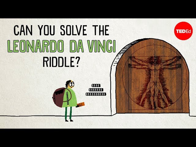 Can you solve the Leonardo da Vinci riddle? - Tanya Khovanova - English
