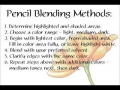 Colored Pencil Blending Methods - English