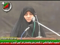 [Yume Hussain AS - KU] Speech sister Saeqa Hussain - 25Jan2012 - Urdu