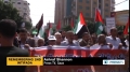 [02 Oct 2013] Palestinians in the besieged Gaza Strip have staged a rally to mark the anniversary of Intifada - English