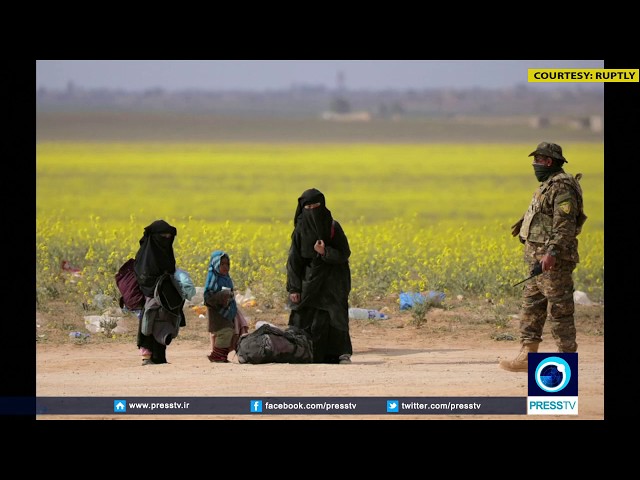 [6 March 2019] Women and children evacuated from \"last Daesh-held area\" in Syria - English