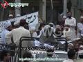 [9 April 2012] Sipahe Yazeed (Sahaba) chanting against MWM protest at parliament house Islamabad - Urdu