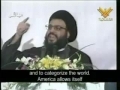 Nasrallah: Resist against the System of Complete American Hegemony - Arabic sub English