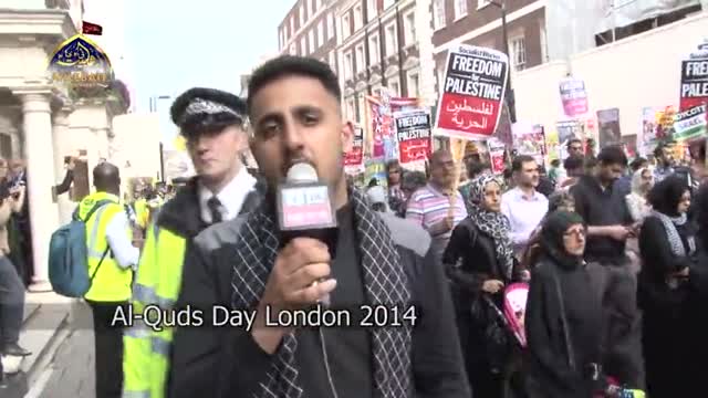 [Al-Quds Day In London 2014] Quds Day Comments by Brother Adil Ahmad Karim - Ramadan 1435 - English