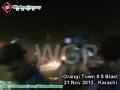 [21 November 2012] Blast near Imam Bargah at Orangi Town Number 5 Karachi - Urdu