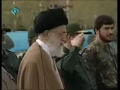 Ayatollah Khamenei inspecting army graduates - All Languages