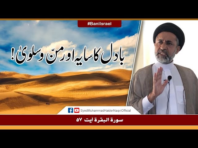 Badal Ka Saya Aur Mann-o-Salwa! || Ayaat-un-Bayyinaat || Hafiz Syed Muhammad Haider Naqvi - Urdu
