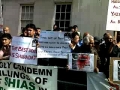 Protest outside Pakistani high commission in London UK for Shuhdah-e-Quetta - Sep2011 - Urdu