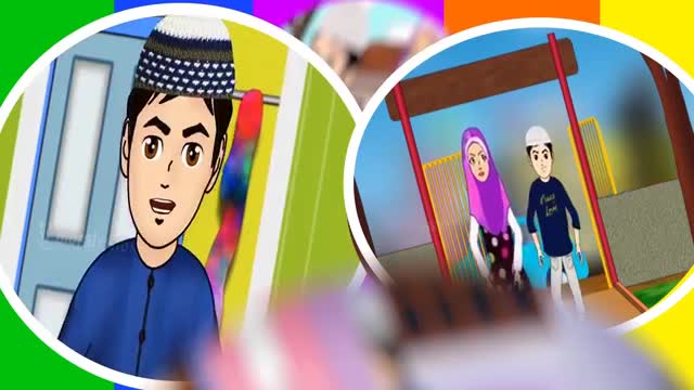 Abdul Bari Muslims Islamic Cartoon for children - dua for study and knowledge & Exam preparation - Urdu