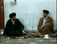 Meeting between Sayyed Abdul Aziz Al-Hakim and Sayyed Muqtada Al-Sadr - 3 of 4 - Arabic
