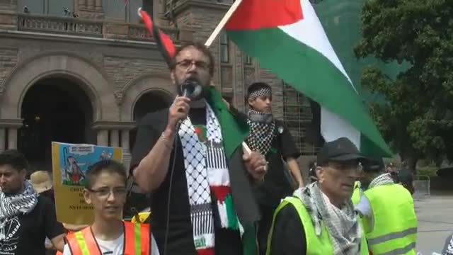 [Canada Quds Day 2014] Toronto Al-Quds Day Rally 2014: Speech by Br. Ali Mallah - English