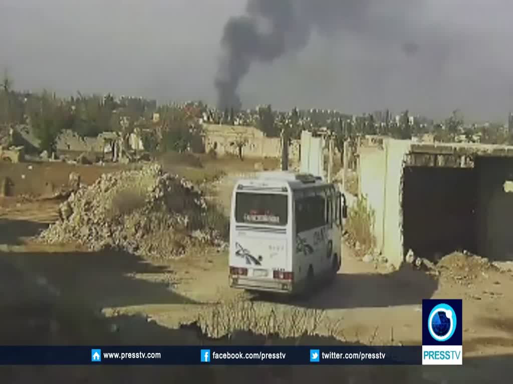 [12 April 2018] Syria_ Evacuation of militants continue in Douma - English