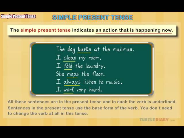 Learn Simple Present Tense Quick & Easy | Grammar for Kids | English