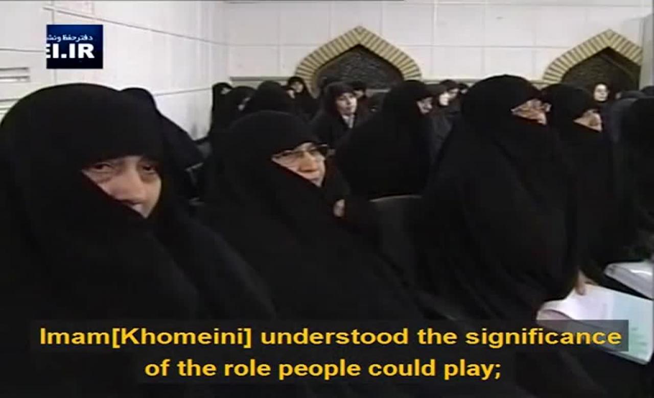 [Clip] Why did Imam Khomeini approve of women’s participation in the struggles for the Revolution? - English