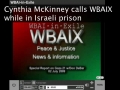 Cynthia McKinney calls WBAIX from Israeli prison-English