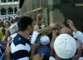 Video of broken wall of Kaaba - Entrance for the mother of Imam Ali (a.s) - English
