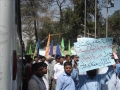 Protest rally by hawzah students and ulma in Tehran - Urdu