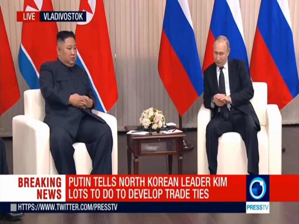 [25 April 2019] Russian president, North Korean leader holding their first summit 2.6K views · Today - English