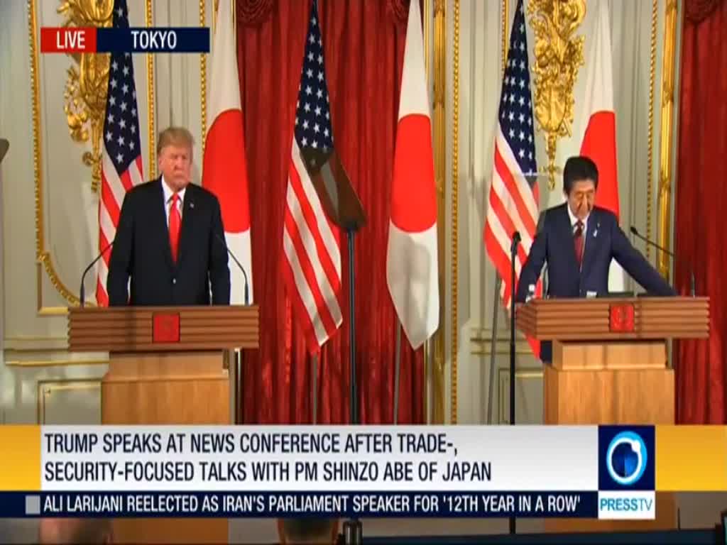[27 May 2019] LIVE: Trump, Abe address joint news conference after talks in Tokyo - English