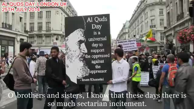 [UK Quds Day 2014] Al Quds Day - London UK 25th July 2014 - English