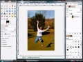 GIMP - How to Blur the background of an image - English