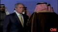 News clip -Bush dancing with Saudis, Oil and Iran on Bush-English