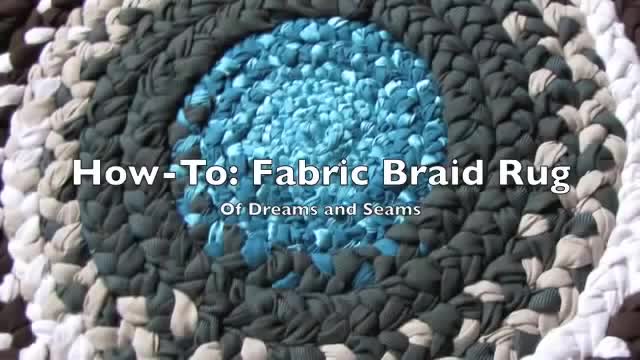 How to create a mat of waste cloth - English
