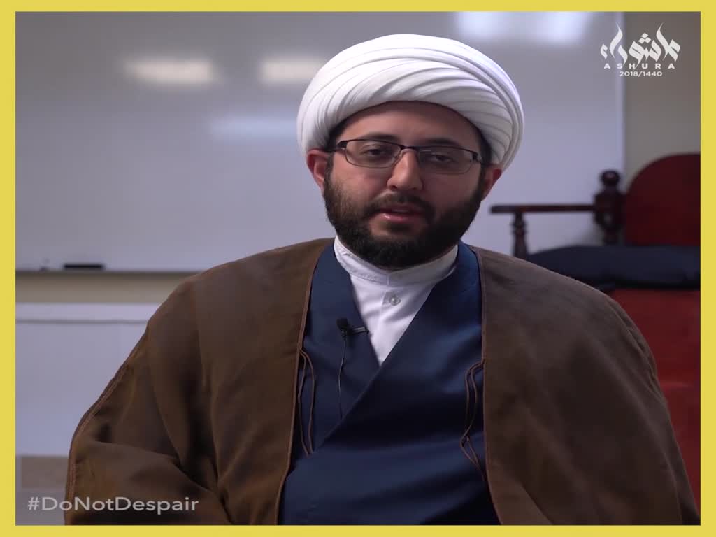 Shaykh Amin Rastani\'s thoughts about the Do Not Despair campaign. 2018 English