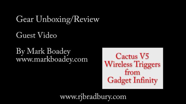 {44} [How To use Canon Camera] Cactus V5 Wireless Triggers - English