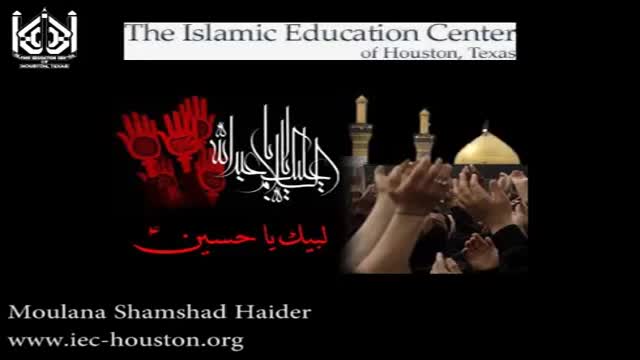 [Arbaeen Juloos] 20 Safar 1436 - Speech : H.I Shamshad Haider - English