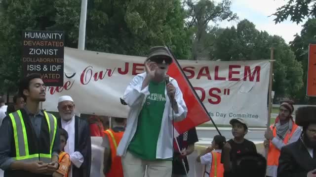 [2016 Toronto Al-Quds Rally] -Speech by Rev. Lawrence Pushee (ret. United Church Minister) - English