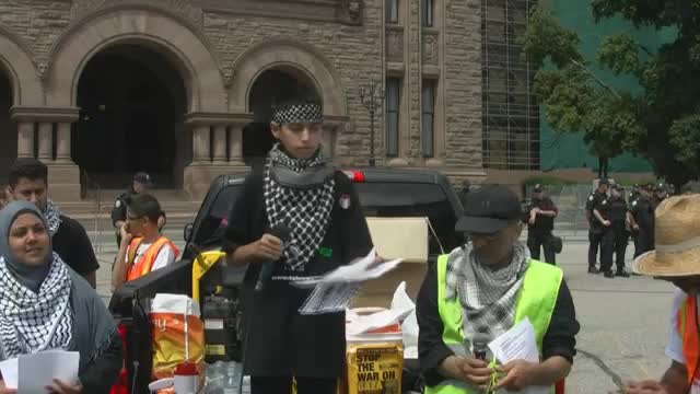 [Canada Quds Day 2014] Toronto Al-Quds Rally 2014 - Poem by Br. Hussain Mujtahedi - English
