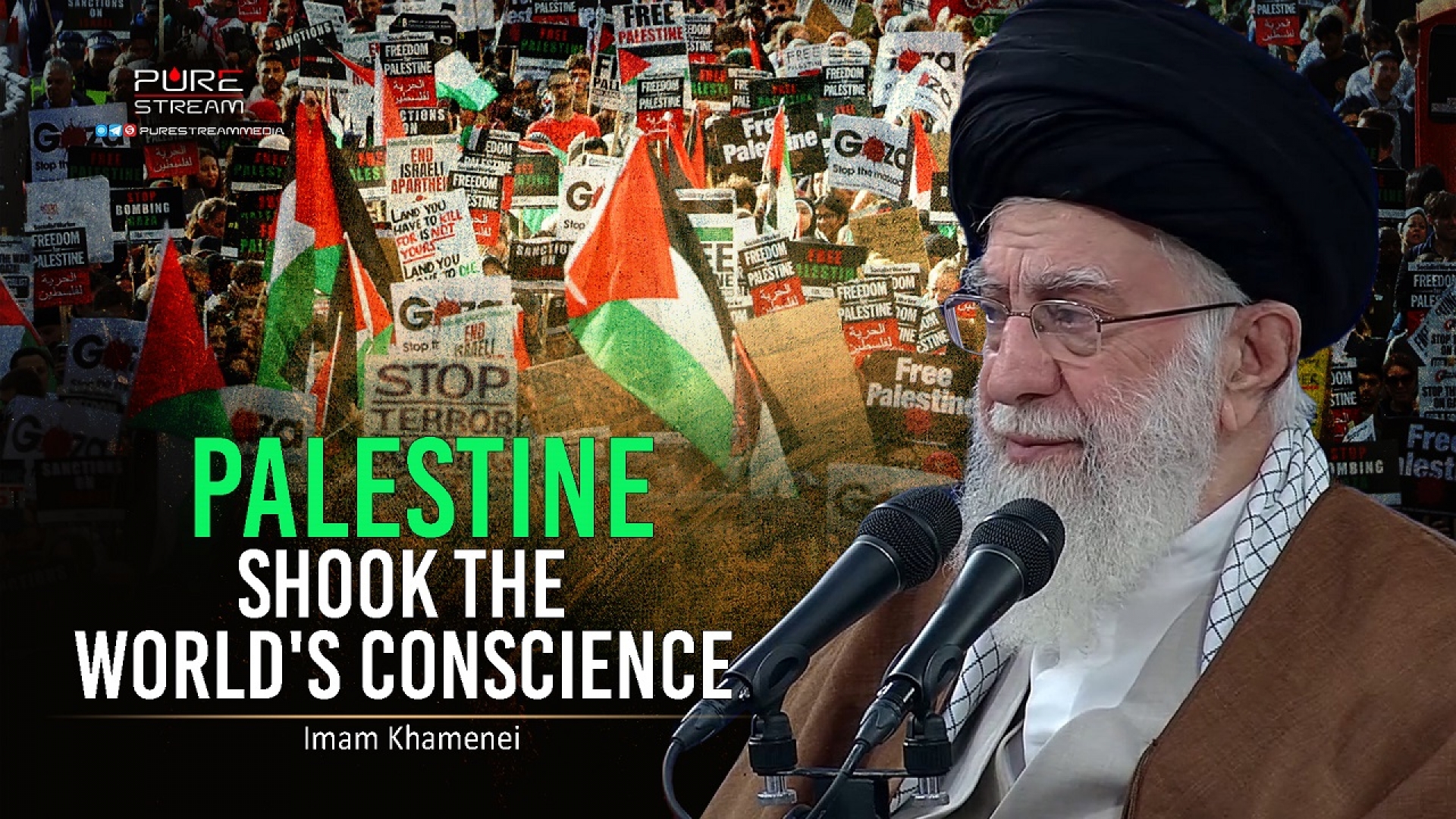 (30May2024) Palestine Shook The World's Conscience | Imam Khamenei | Commemorating the Demise Anniversary of Imam Khomeini (R) | Farsi Sub English