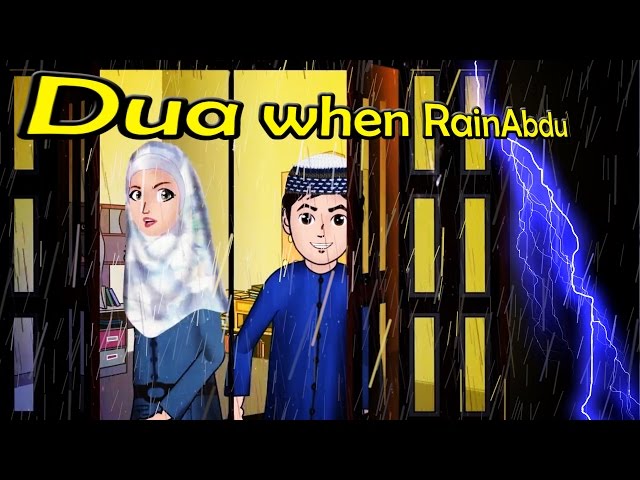 Abdul Bari Muslims Islamic Cartoon for children -When the Monsoon startedn- English