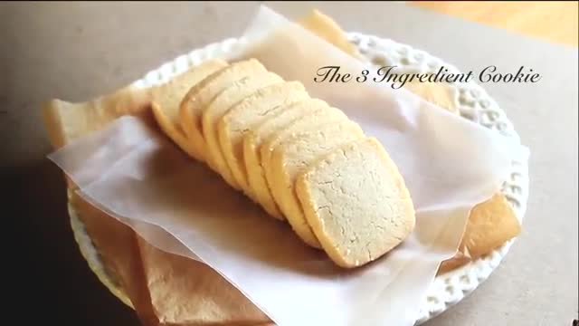 3 Ingredient Cookies in 3 Minutes - English