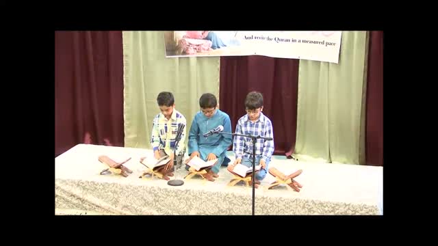 [Tilawat] Affinity With The Holy Quran | Reciters Brs. Shajee, Mehdi Ali & Hasnain - Arabic
