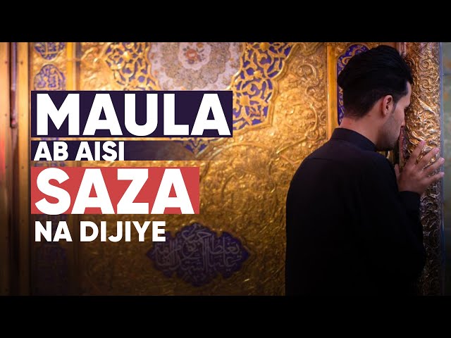 [Arbaeen] Maula Ab Aisi Saza na Dijiyega | Sab ziarat ke liye chale gaye aur ham rahe gaye: Abid Raza Naushad Urdu 