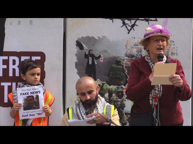 Suzanne Weiss Holocaust survivor - Toronto Al Quds Rally 2019 - English