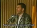 Ahmadinejad speaking about elections - Farsi sub English