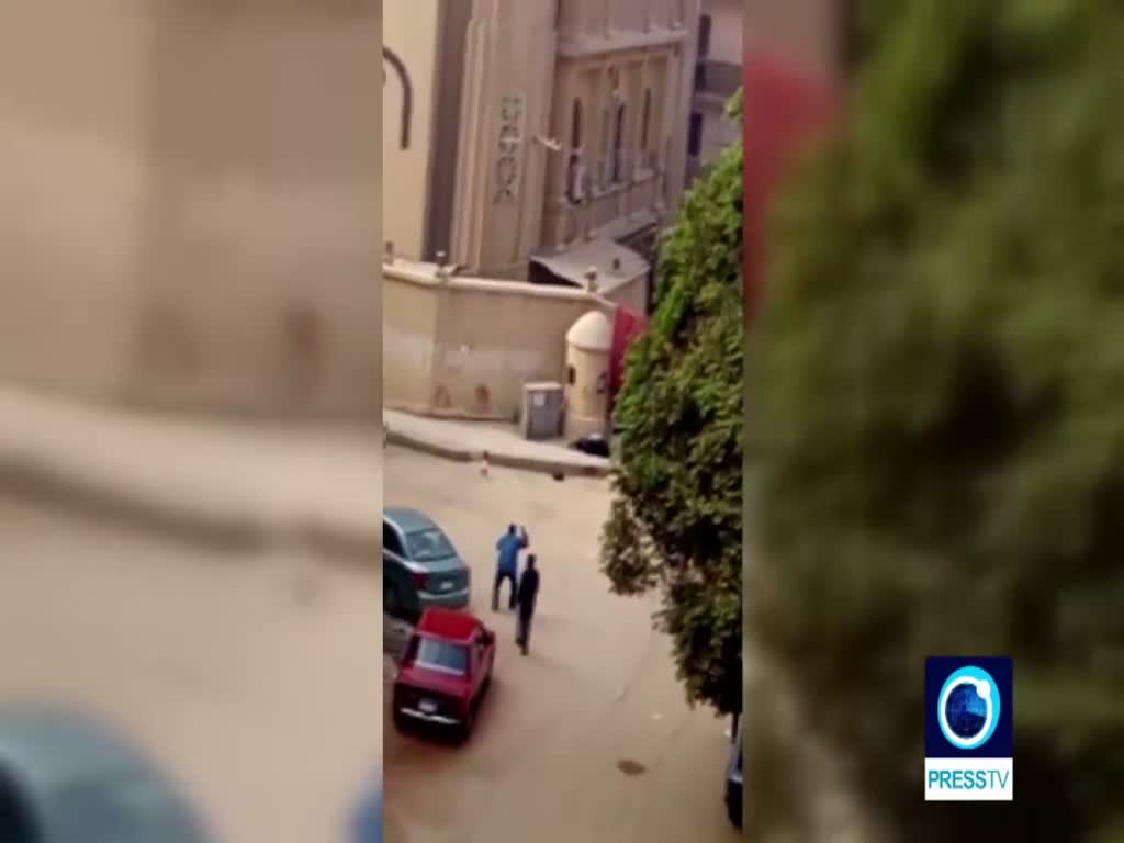 [30 December 2017] Shocking moment gunmen attack Coptic church in Egypt - English