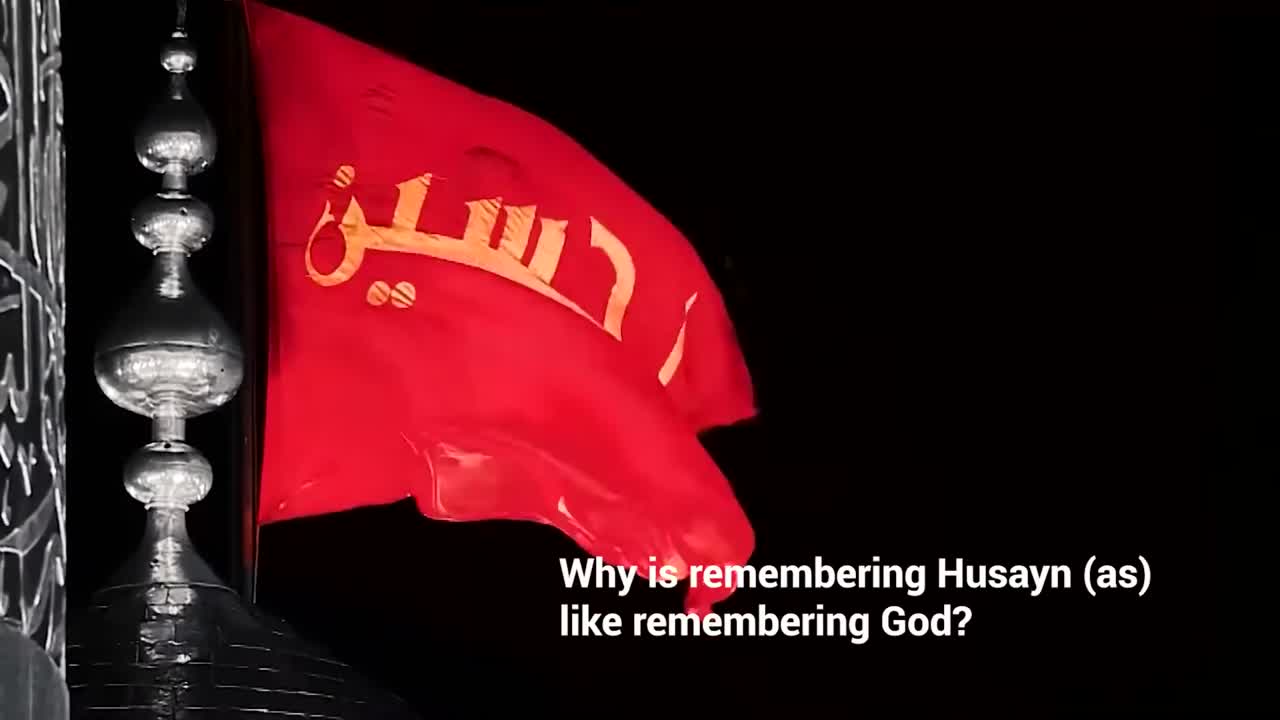 [Short Clip] Why is remembering Imam Husayn (as) like remembering God | Agha Ali Reza Panahian | Farsi Sub English