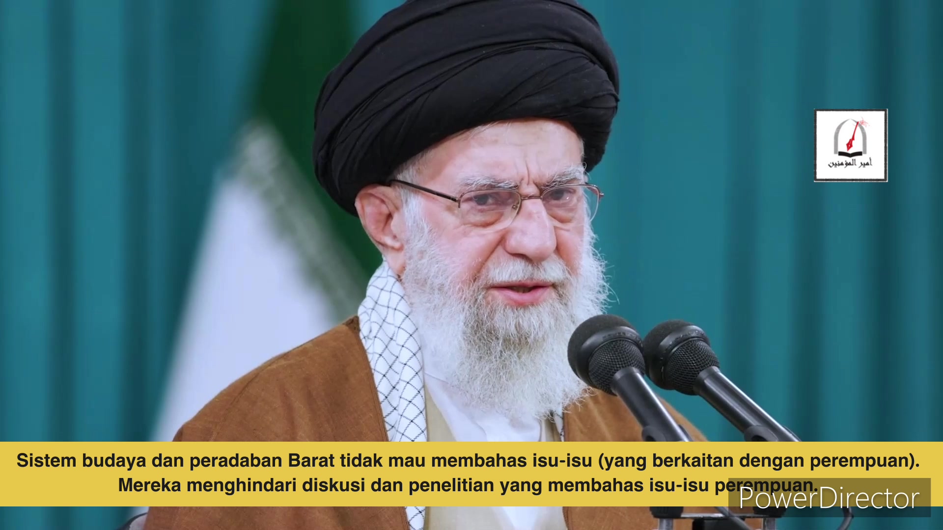 Imam Khamenei - Perempuan adalah Keharuman Umat Islam | Farsi sub Bahasa