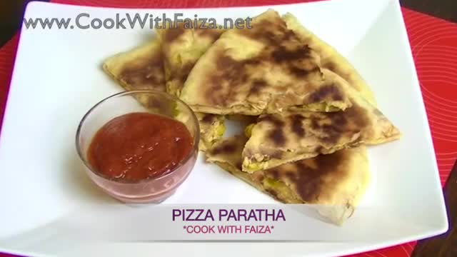 PIZZA PARATHA COOK WITH FAIZA  - Urdu