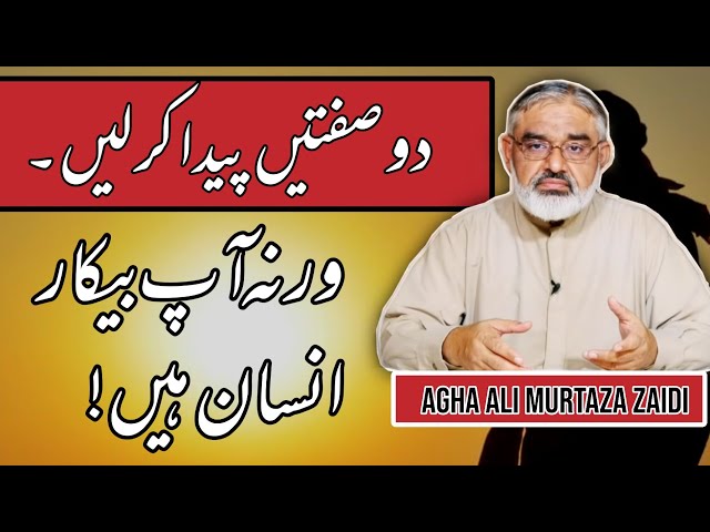 [Clip] Two Advices For Youth | Molana Ali Murtaza Zaidi | Urdu