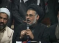 5th Feb-Molana Hassan Zafer Naqvi Press Conference Chalam Blast Part 3-Urdu