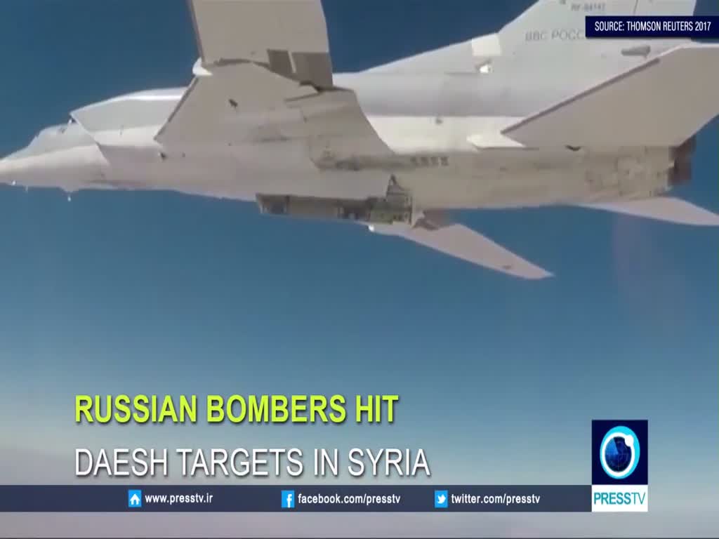 [25 November 2017] Russian bombers hit Daesh targets in Syria - English