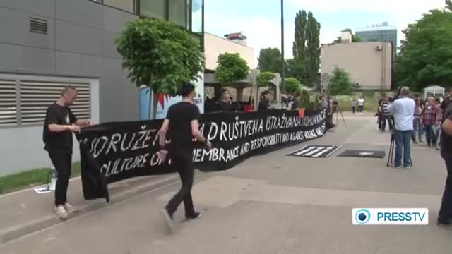 [14 July 2014] Sarajevo citizens organized peaceful protest against the violence in Gaza Strip - English