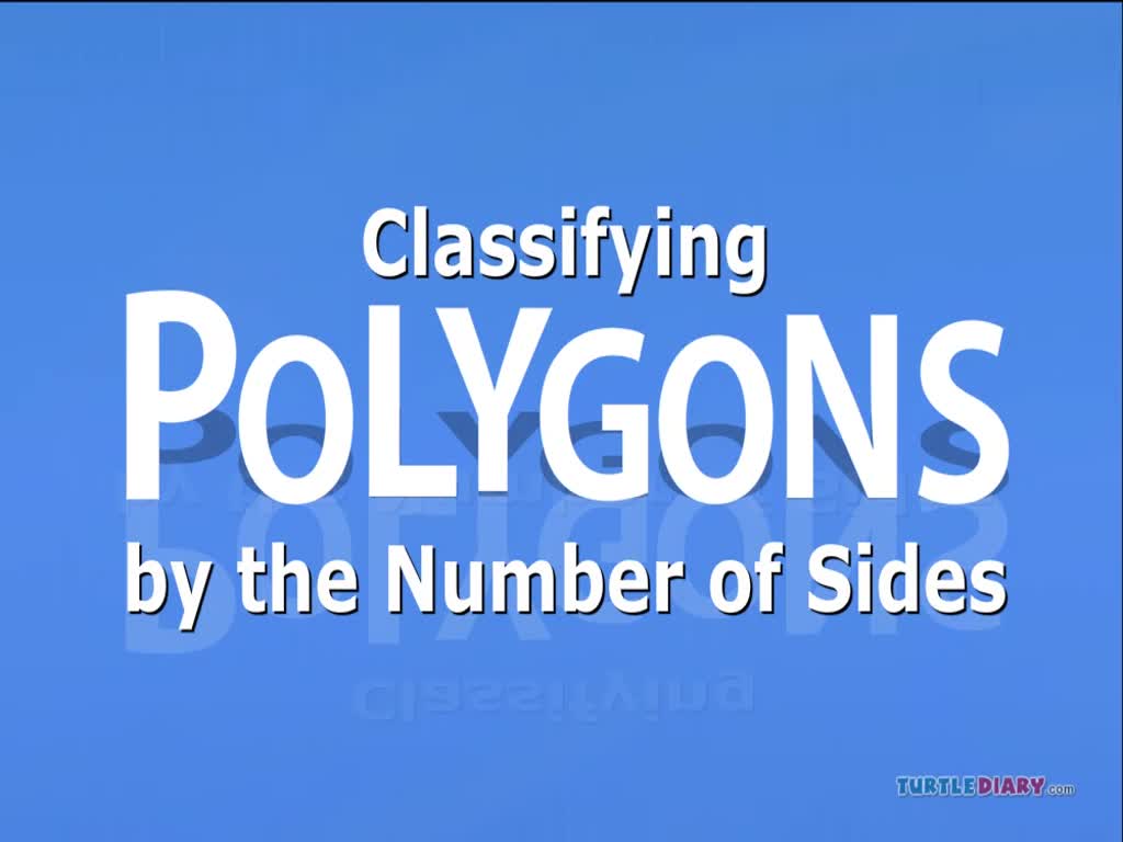 [Educational Videos selected by Masomin] Classifying Polygon by number of sides | English