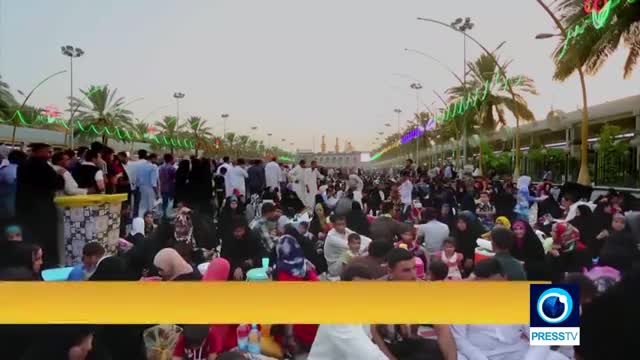[11th May 2016] Millions celebrate birth of Imam Hussein in Iraq\\\'s Karbala | Press TV English
